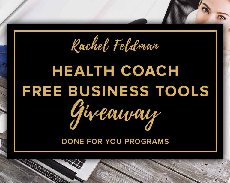 Health Coach Free Business Tools Giveaway