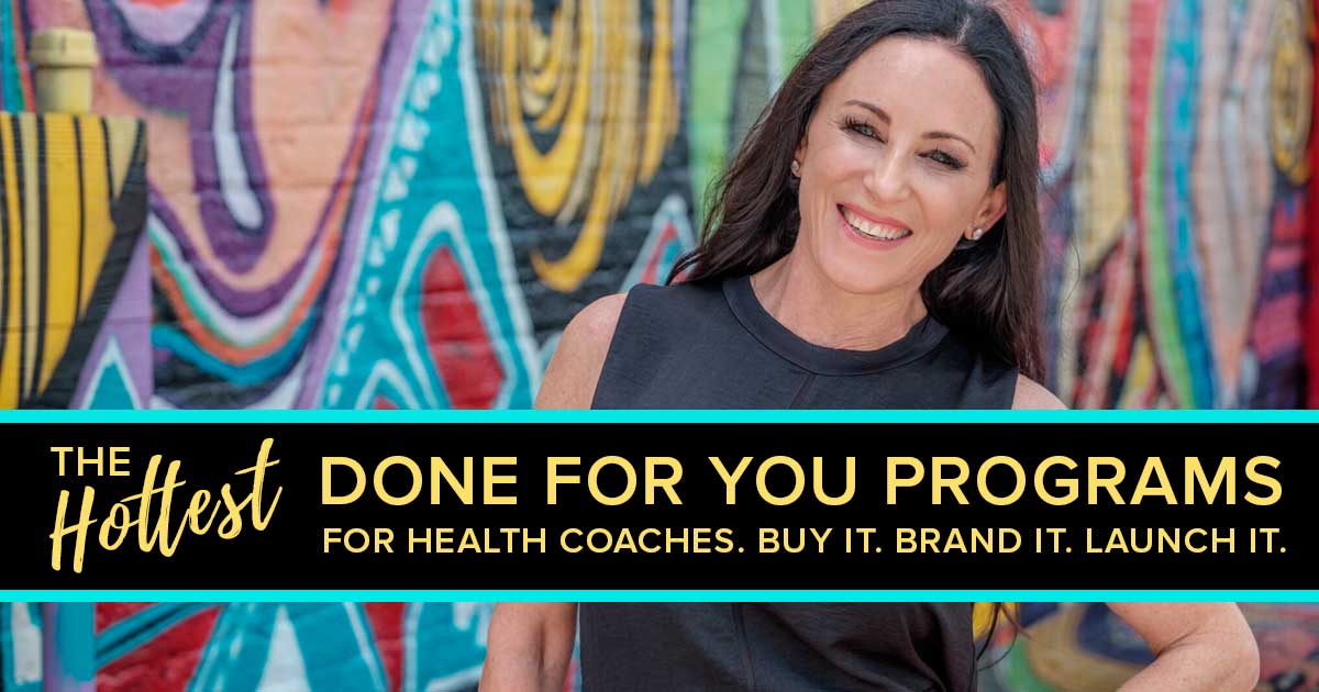 Done For You Programs For Health Coaches by Rachel Feldman
