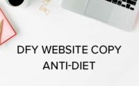 Anti-Diet Website Copy